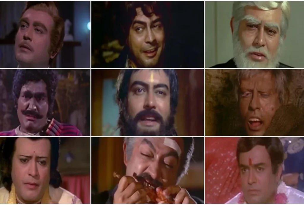 Indian actors multiple roles in one film