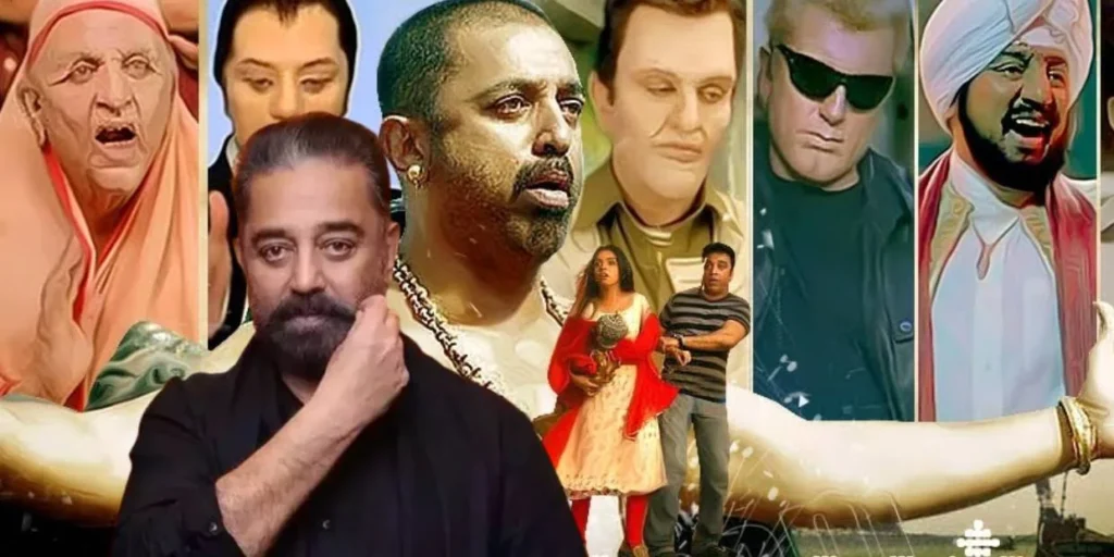 Indian actors multiple roles in one film