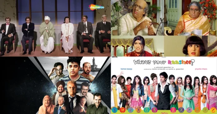 Indian actors multiple roles in one film