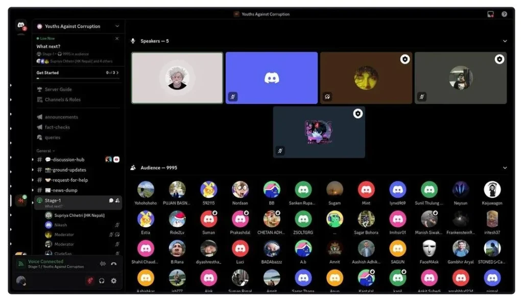 Nepal’s government chosen on Discord